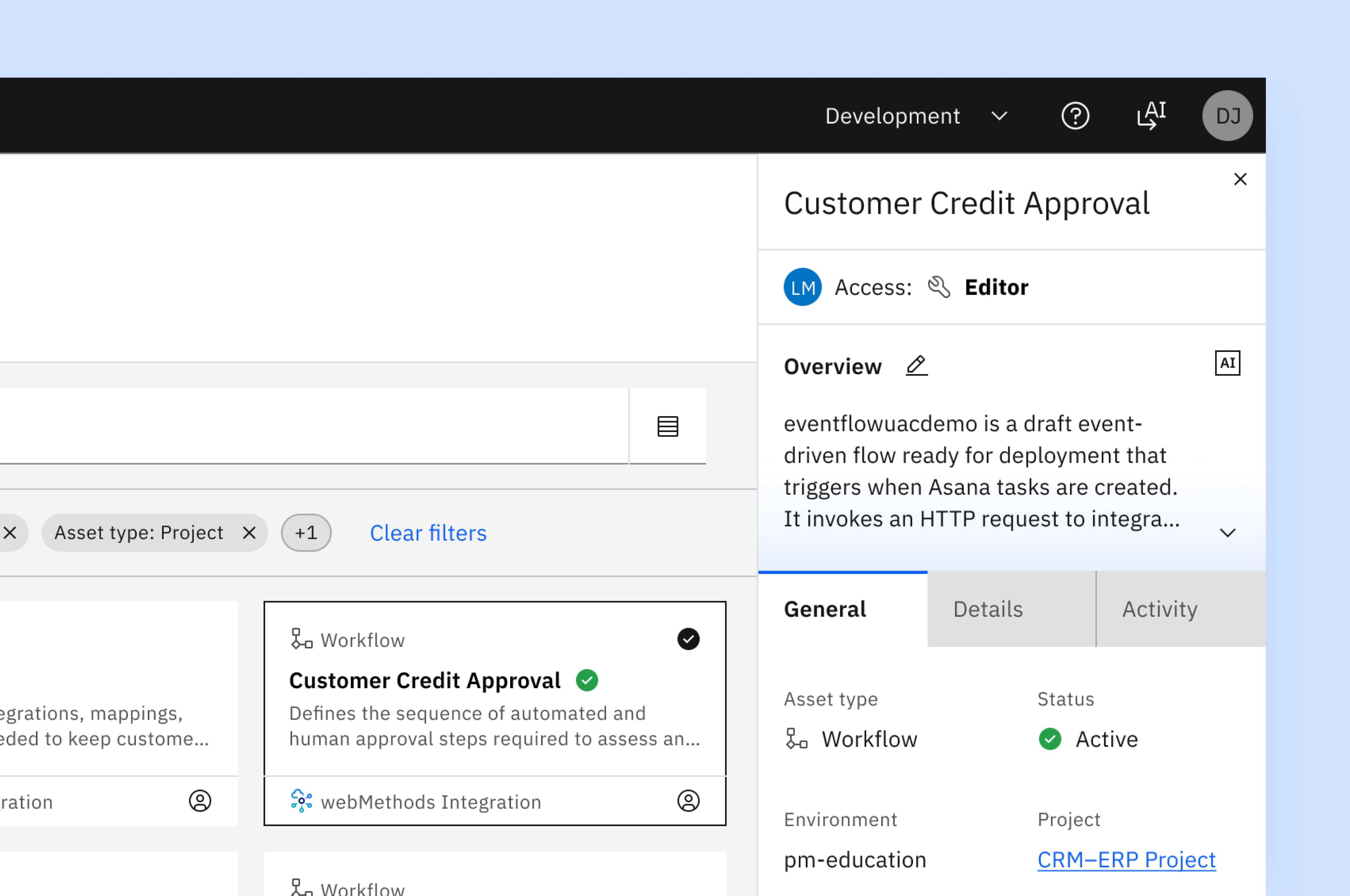 Project preview for seven years in product case study